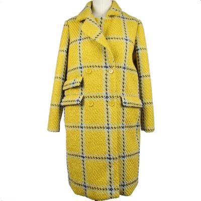 China 2021 anti-shrink best anti-shrink selling pretty colorful knitted women's cashmere coat wool gap coats woolen women for sale