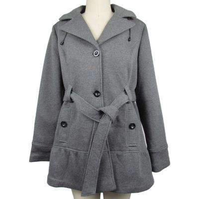 China Anti Wrinkle Coat Winter High Quality Wool Anti Wrinkle For Lady Winter Warm Woolen Coat for sale