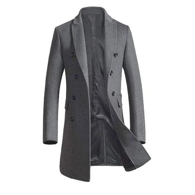 China Anti-wrinkle the new sale of cross Anti-wrinkle woolen coat is quite warm woolen coat for winter for sale