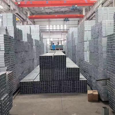 China Hot Dipped Pipe And Gas Pipe China Supplier DN40 Round Gi Galvanized Square Tube for sale