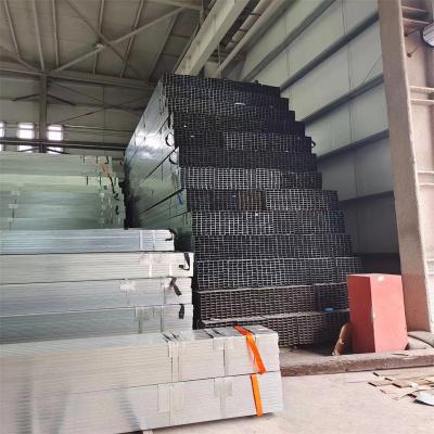 China Gas Pipe Hot Dip Galvanized Square Steel Tube And Rectangular Hollow Section Steel Pipe for sale