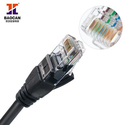 China China Shenzhen Round / Flat Cat5E Cat6 Rj45 Patch Cord Ethernet Network Cable 3M Patch Cord Cable Price TX01 for sale