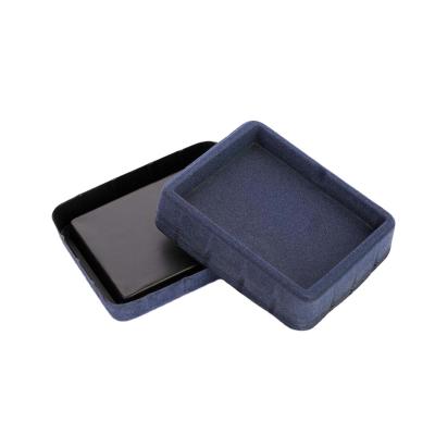 China jewelry & Watch & Eyewear High Quality Wholesale Square Blister Plastic Flocking Tray For Jewelry for sale