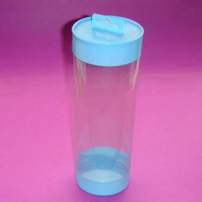 China Recyclable Plastic Acetate Tube Packaging With Hanging Cap for sale