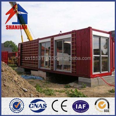 China Luxury Hotel Living 20ft Marine Shipping Container House For for sale