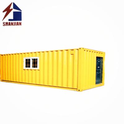 China Parking Lot Container Materials Shipping House, Cold Room Container Prefab Green House for sale