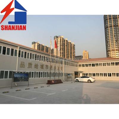 China Popular Prefab Parking Lot House Construction&Real Estate Sandwich Panel In China for sale