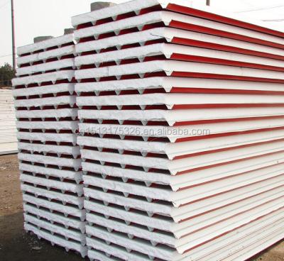 China EPS 100mm 150mm metal sandwich panel for prefab container house for sale