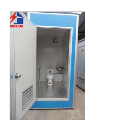 China Chinese Single Cabin Girl Go To The Toilet Pissing Mobile Portable Public Toilet for sale