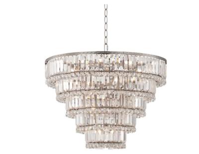 China Modern Living Room Crystal Lighting Pendant Lights Modern Luxury Crystal Chandelier Lamps for sale