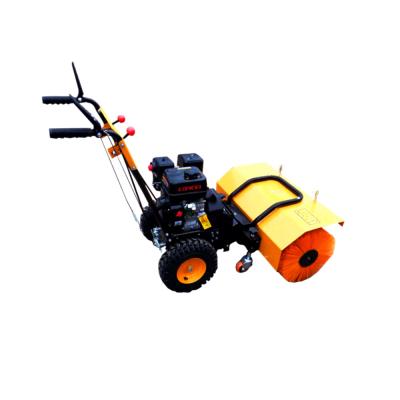 China Farms Hand Mini Snowplow 6.5hp Power Snowplow Gasoline Strong Pushed Snow Thrower for sale