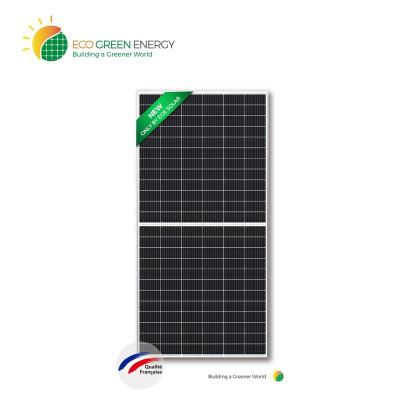 China Eco Green Energy 144 Commercial Solar Panels Half-cut 9BB Monocrystalline PV Modules Solar Cells 390w 395w 400w 405w 410w for sale