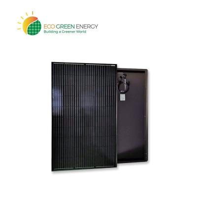 China Full 320w 325w 330w Black Eco Energy 60 Cells 5BB Black PV Solar Panels Commercial Monocrystalline Solar Modules for sale