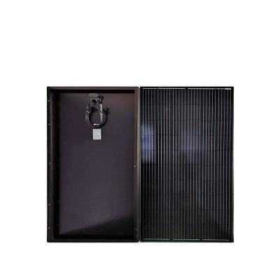 China Commercial high quality solar panel manufacturer full black half cut monocrystalline for sale for sale