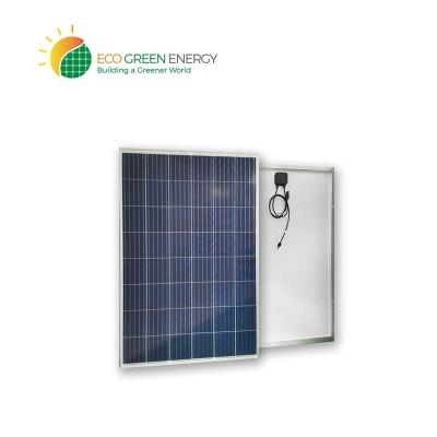 China 150w 200w 260w 270w 310w 320w Commercial Photovoltaic Manufacturers Polycrystalline Eco Green Solar Panel Eco Power for sale