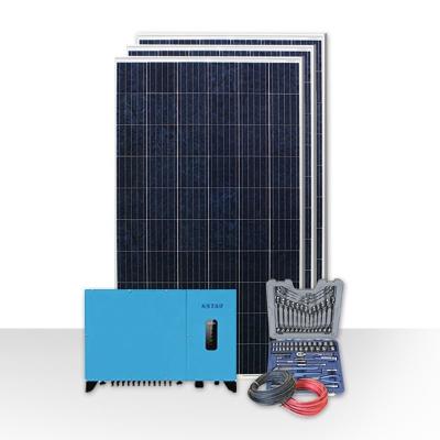 China House On Grid Solar Power System With Inverter For Home System 5h (rainy day 1 day) 3000w off-grid High Power 5KW 12V Eco Green Energy for sale