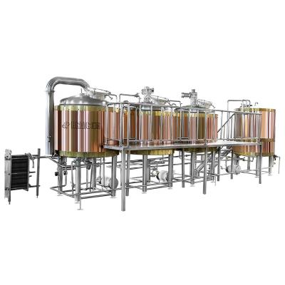 China 500L Hotels Copper Brewhouse Equipment for sale