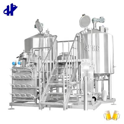 China 7BBL Hotels Craft Beer Brewing Equipment for sale