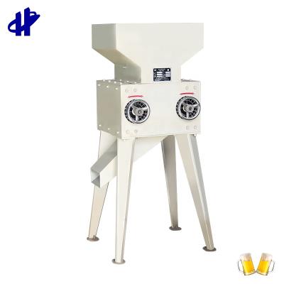 China Brewpub beer brewery restaurant malt rice mill machine with two roller malt milling machine for beer for sale