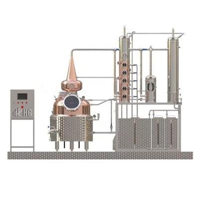 China Alcohol Distiller 100L Short Path Distillation Equipment for sale