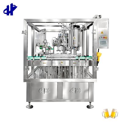 China Automatic 8-8-3 Beverage Beer Bottle Filling Machine Beer Capping Bottle Filling Machine for sale