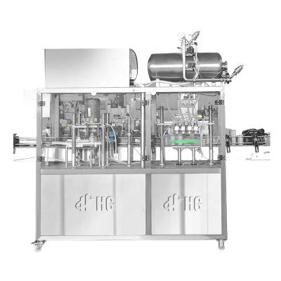 China Beverage Automatic 4-1 Beer Canning Equipment for sale