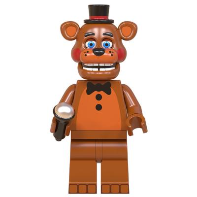 China Brand Building Toys WM6074 Toy Block Figures Toy Freddy Mini Characters Compatible With Building Leading for sale