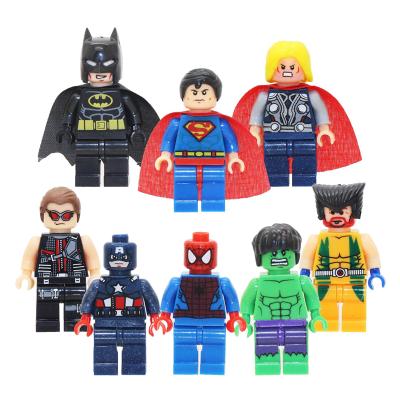 China Brand Building Toys of Toy Block Figures Super Heroes Mini Characters Compatible With Building Leading for sale