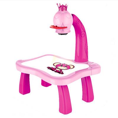 China Amazon Available Many Different Styles Hot Selling Kids Drawing Projector Table Projection Painting Machine Educational Children Drawing Toys for sale