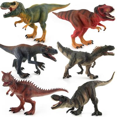 China Jurassic Dinosaurs Children's Jurassic Toys T-Rex Dino Egg Solid Hard Plastic Model Dinosaur Static Models World Educational Toys for sale