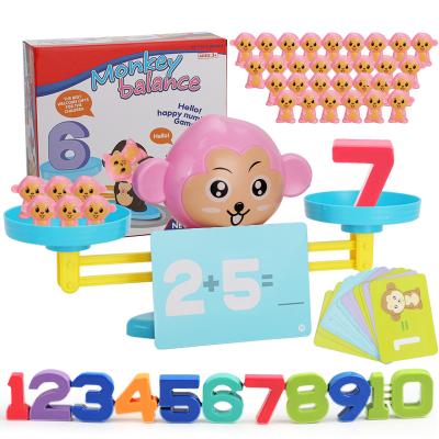 China For Kids Education Monkey Balance Game Kids Math Educational Toys For 2 Person Board Game Toy for sale