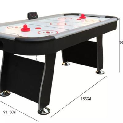 China Indoor Sports Game Table Factory Direct Sale American Special Medium Density Fiberboard Chess and Card Game Table Billiard Table 6 Feet Air Hockey Table for sale