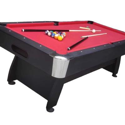 China Indoor Sports Game Table Household Black Eight Standard Billiard Table Chinese National Standard Fancy Billiard Table And Combo Ping Pong for sale