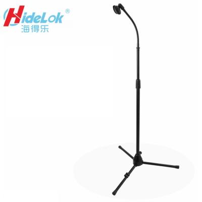 China Factory wholesale high quality simple modern simple height adjustable microphone stand with bend tube for sale