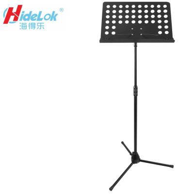 China Modern High Quality Professional Music Sheet Stand Aluminum Alloy Adjustable Music Stand for sale