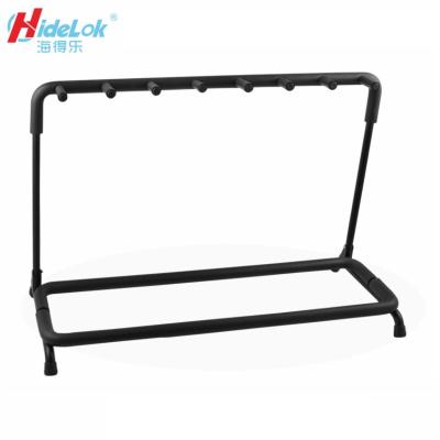 China 7 Modern Professional Stringed Guitar Stand Multi-Guitar Display Rack Instruments for sale