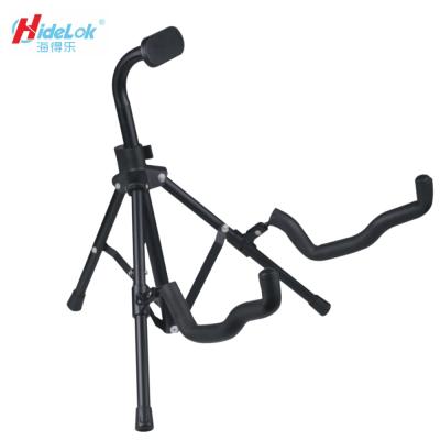 China Modern simple factory portable foldable guitar stand with black bag easy to carry musical equipment for sale