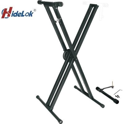 China Mid End Height Musical Instruments Keyboard Stand Piano X Assembly Stand For Keyboard Stand Professional for sale