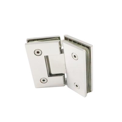 China When rotating the door 25Â ° 2021 Hot Selling 304 Stainless Steel Wholesale Hinge Door Hinge Bathroom Glass Flange Shower Hotel Flange Room Glass Accessories for sale