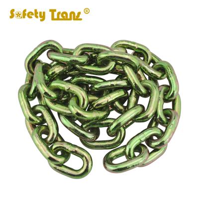 China Good Capacity G80 Safety Grade Crane Diameter 6-20-30mm Anti-Corrosion Binder Lifting Chain With Hook for sale