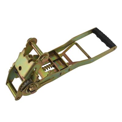 China High Quality 304 Stainless Steel Galvanized Metal Link Down Metal Strap Release Ratchet Buckle With Hook for sale