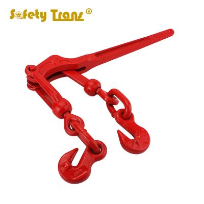 China GALVANIZED Heavy Duty Forged US Strand Type Cargo Control Ratchet Load Binder With Hook for sale