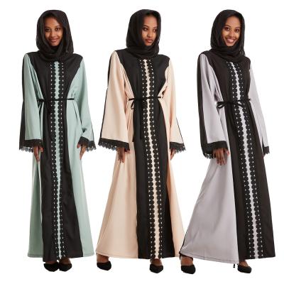 China Muslimah Dress Muslimah Dress Embroidery Long Mid Skirt Comfortable Women's Embroidery Feel Waist Long Maxi Dress Muslim Dress Coat/JZ-210717 for sale