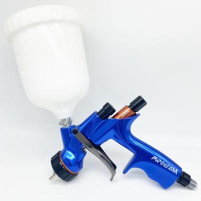 China Paint spray gun Zhejiang Ningbo proeam pistols de arta de pistolas de medidasistolas de todas de calidad hvlp pintar 13mm 600cc 600ml for sale