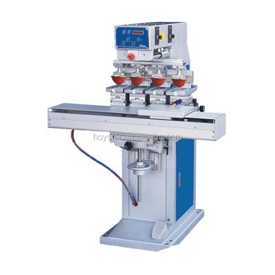 China Garment Shops 4 Color Pad Printing Machine For Product Case / Cover for sale