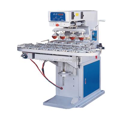 China Garment Shop Semi Automatic Golf Ball Pad Printer / Golf Ball Rhythm Pad Printing Machine for sale