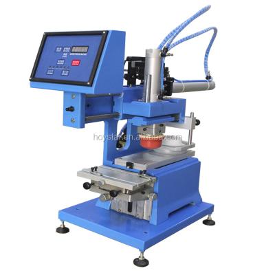 China Garment shops GW-SM semi-automatic pad printing equipment, mini table top pad printer for sale