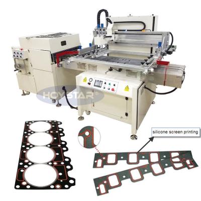 China With feeding and unfeeding device automatic screen printing machine for cylinder head gasket with feeding and unfeeding for sale