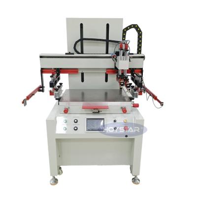 China Hotels 400*600 Mm Printing Size Flatbed Silk Screen Printing Machine For Car Battery for sale