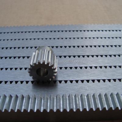 China Large Module M6 60*40 Spur Gear Wood Cutter Galvanized Rack For Construction Elevator for sale